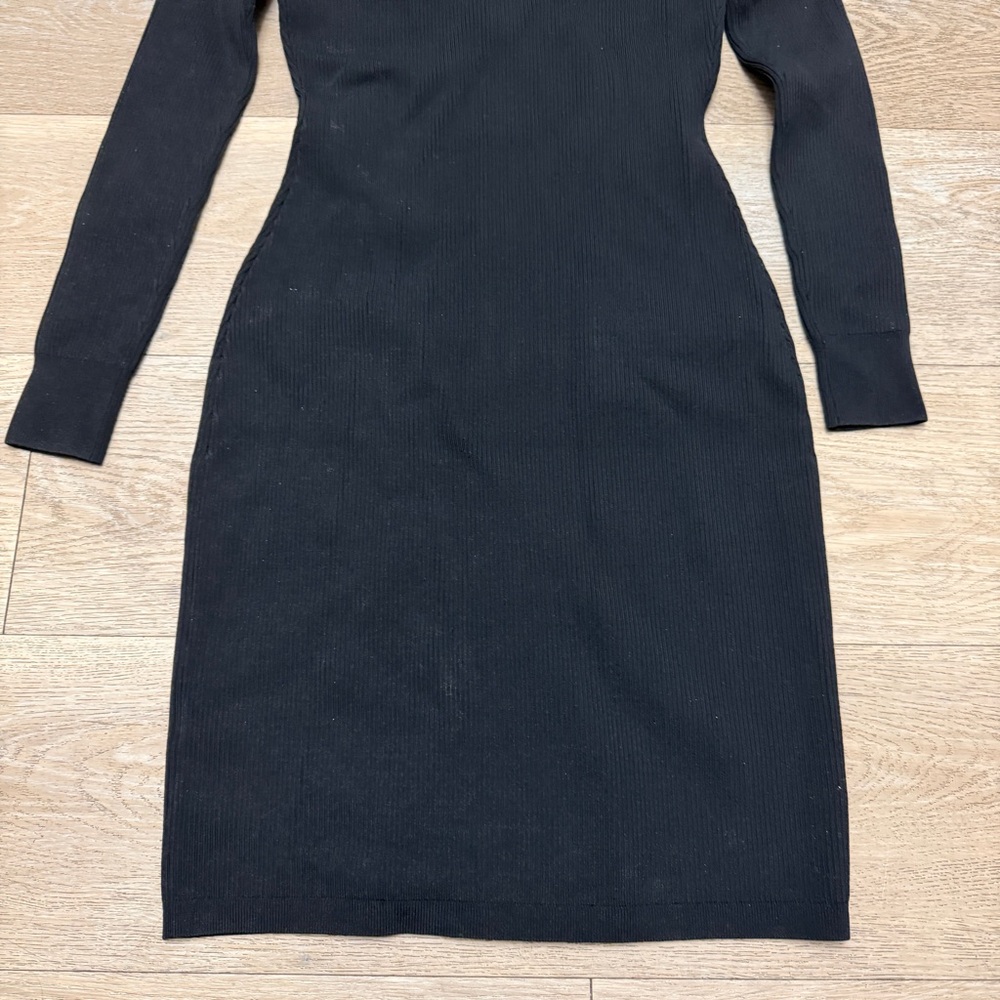 J.Crew Contrast mini sweater-dress in Supersculpt yarn Size XS - Picture 9 of 16